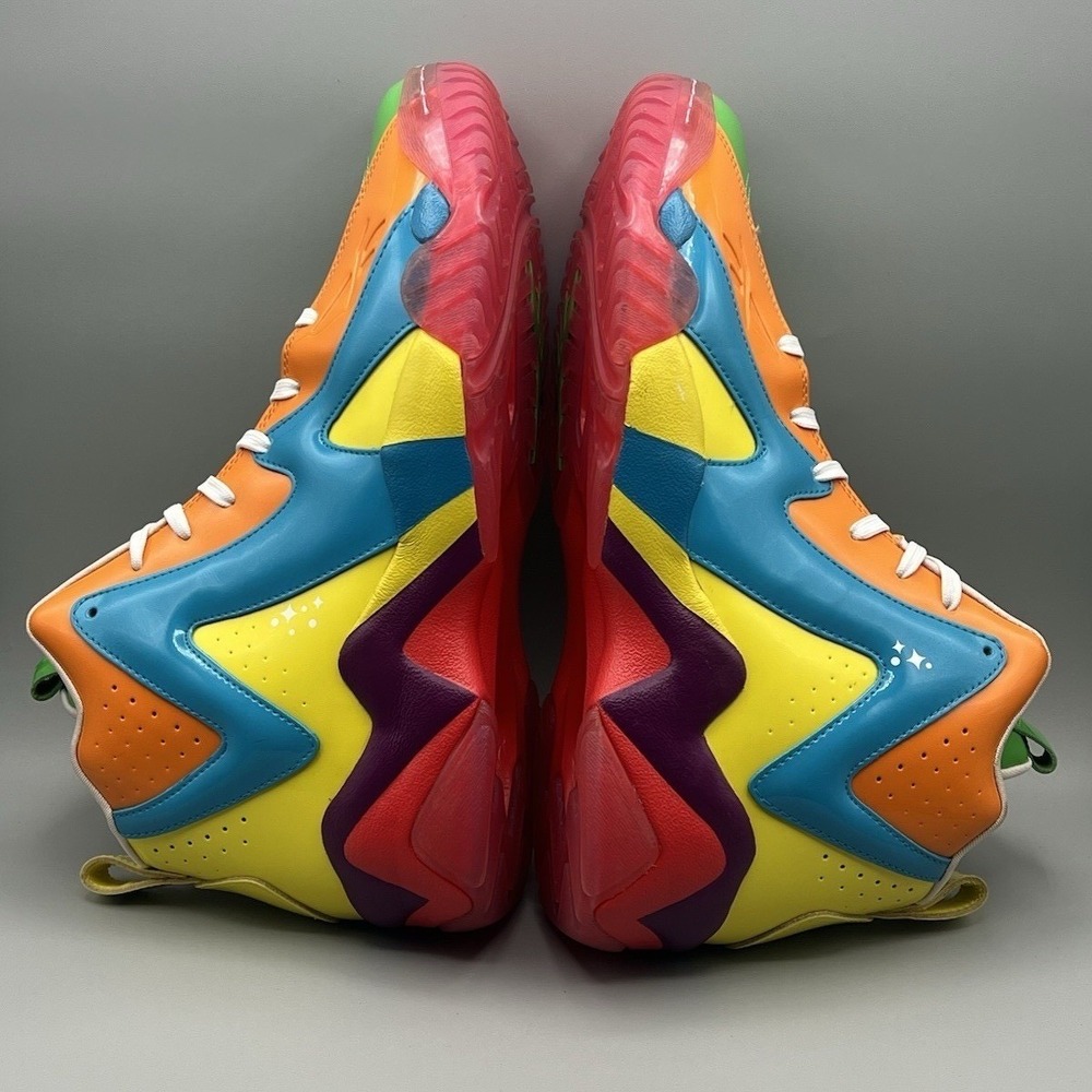 Reebok Kamikaze 2 Candy Land Shawn Kemp Retro Basketball - Men's Size 12 USED - Picture 5 of 9